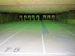 8 Lane Pistol Range